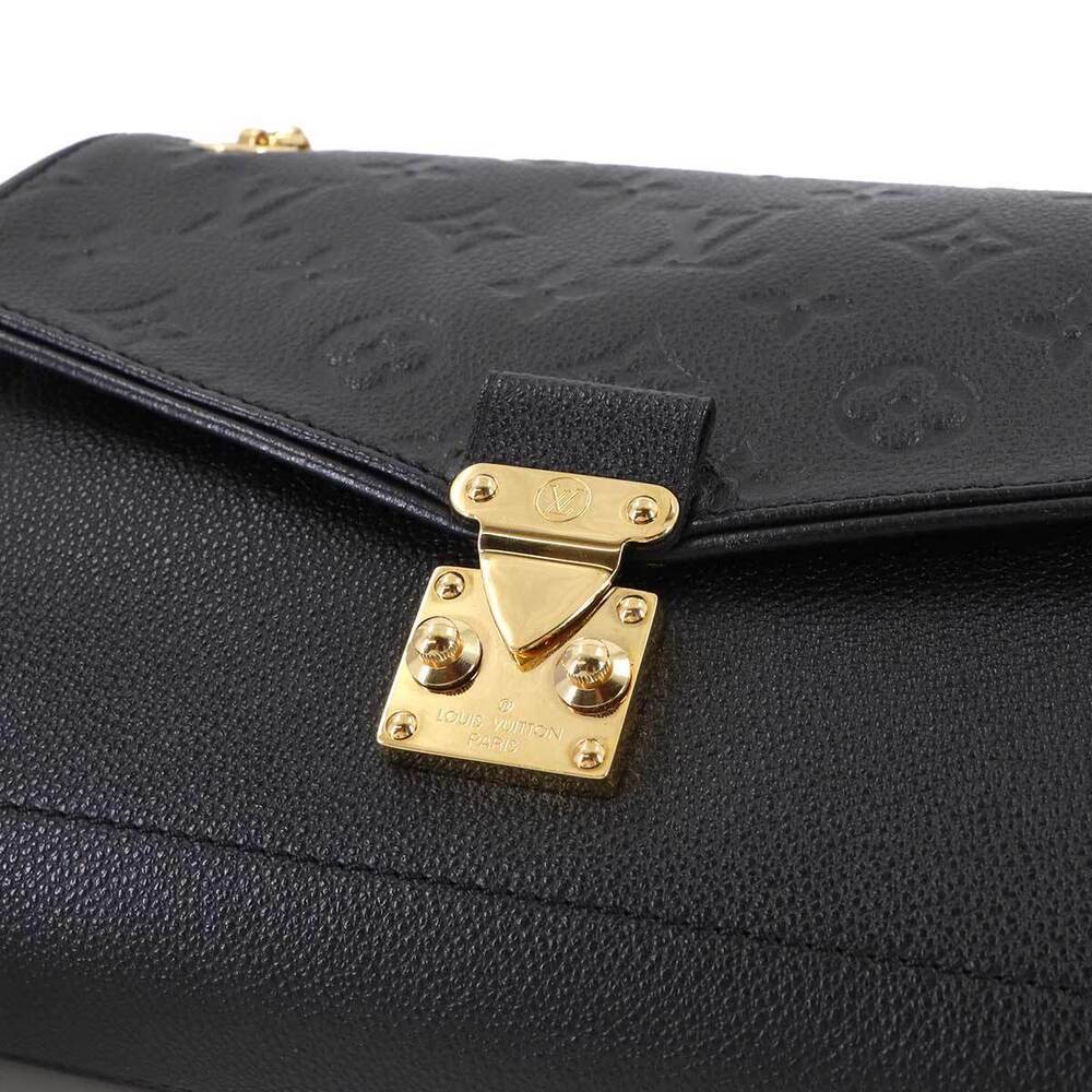 Louis Vuitton Empreinte Saint Germain Chain Shoulder Bag Noir Black - Picture 8 of 8